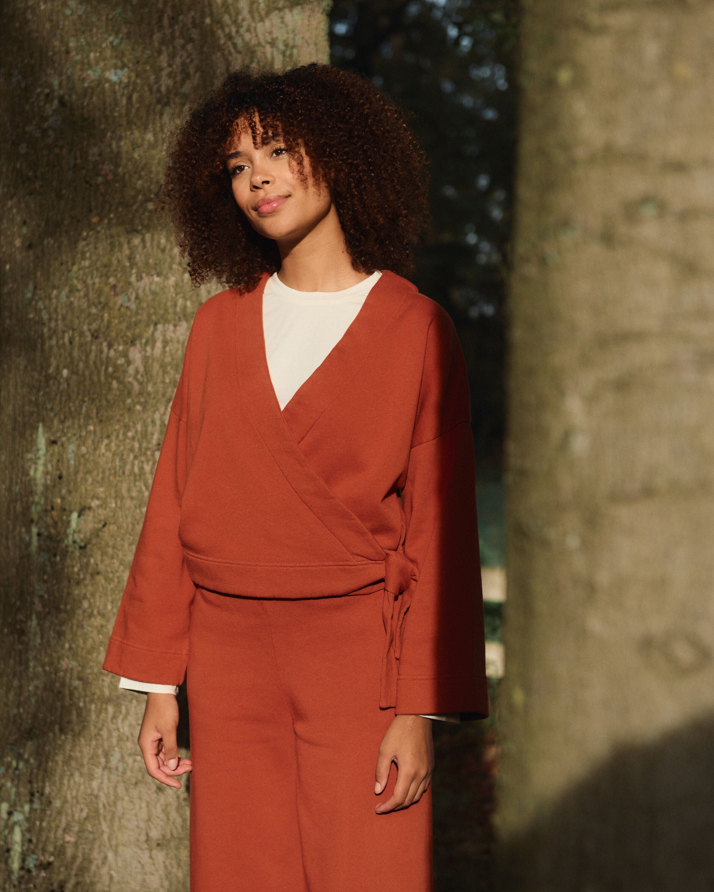 Anna cache coeur | cotton | henna