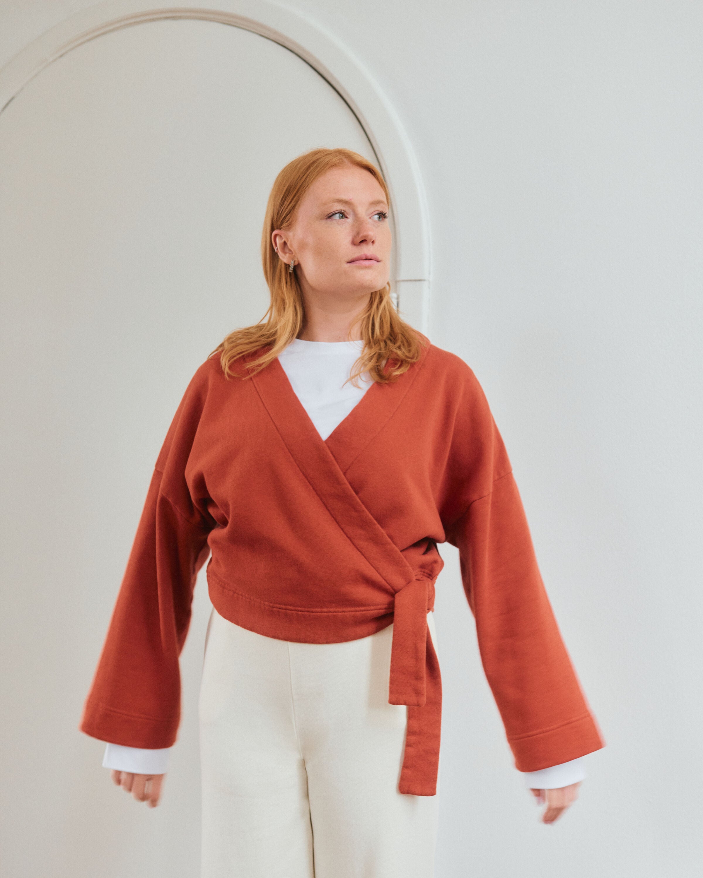 Anna cache coeur | cotton | henna