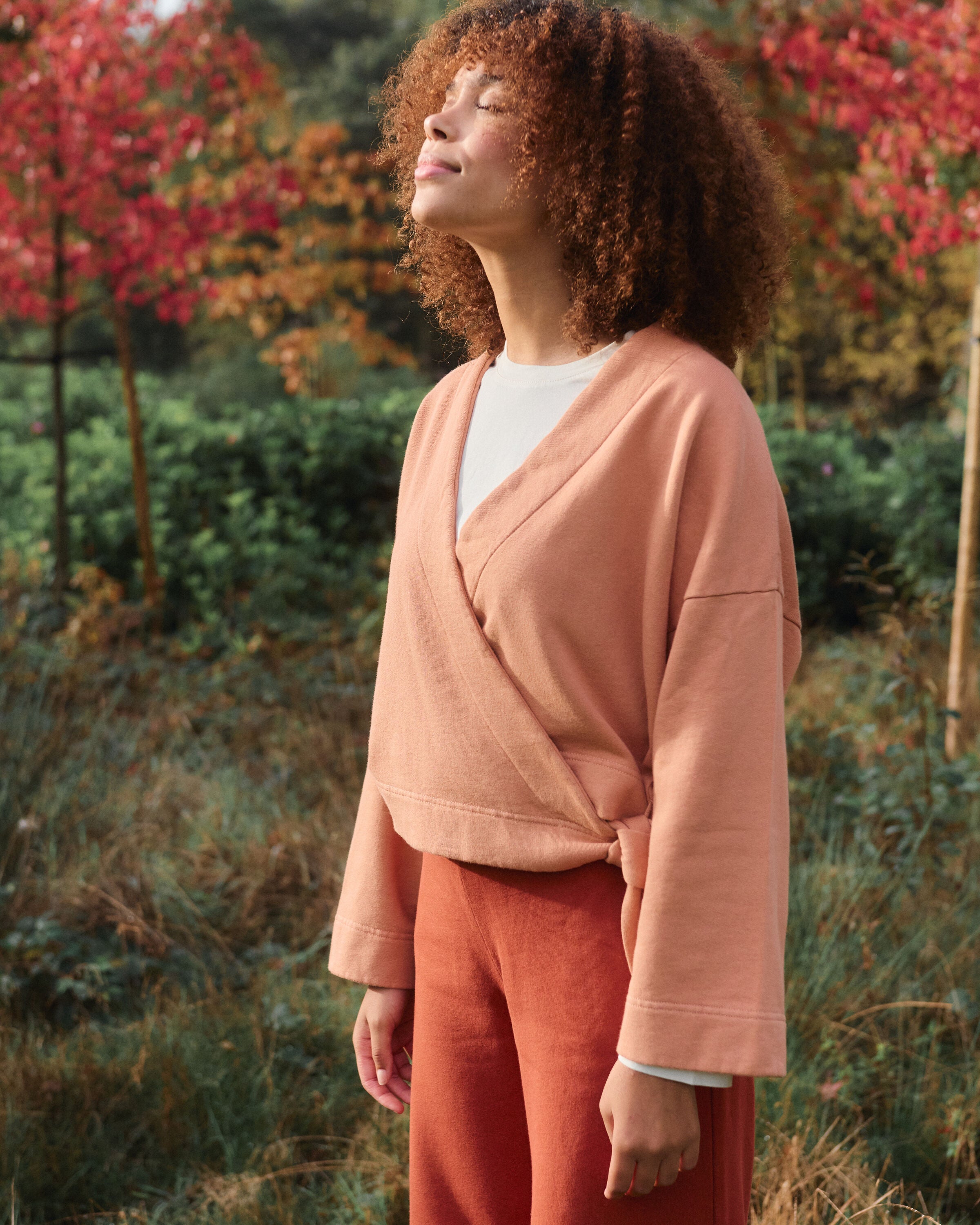 Anna cache coeur | cotton | sea salt