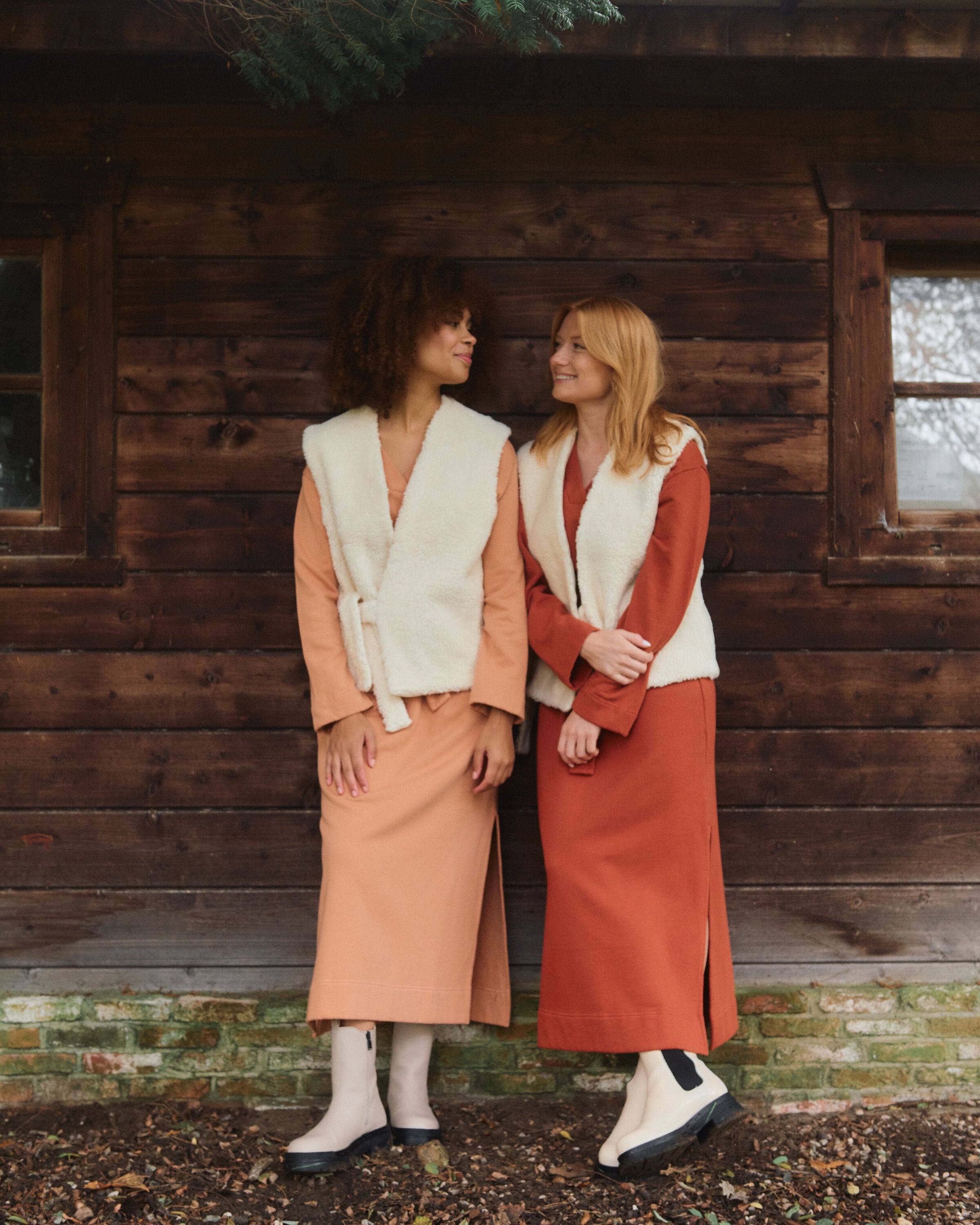 Bella dress| cotton | henna