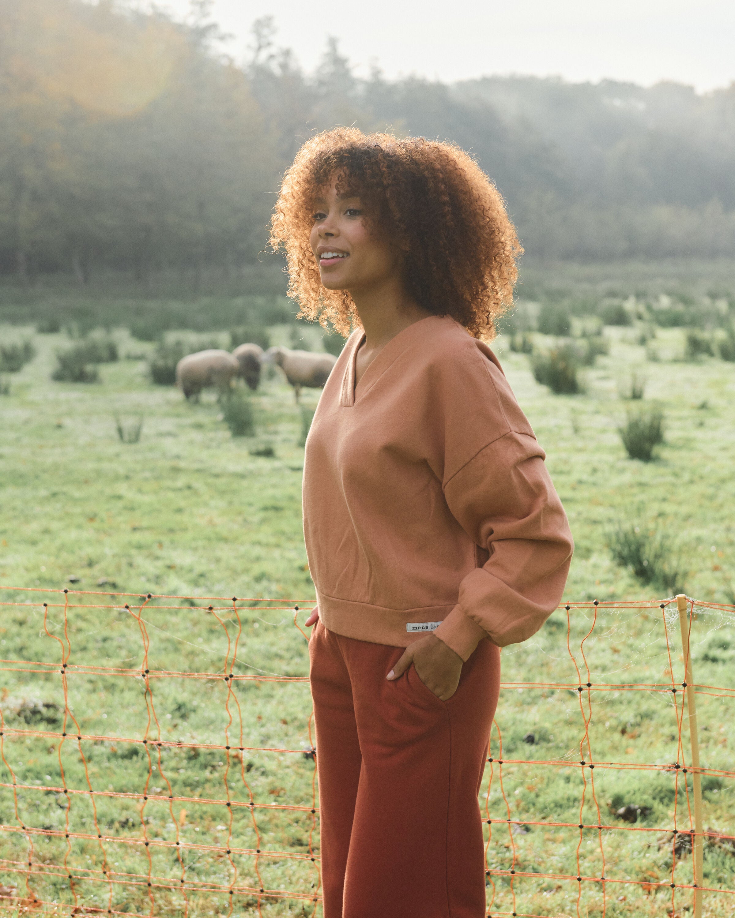 Lana sweater | cotton | sea salt