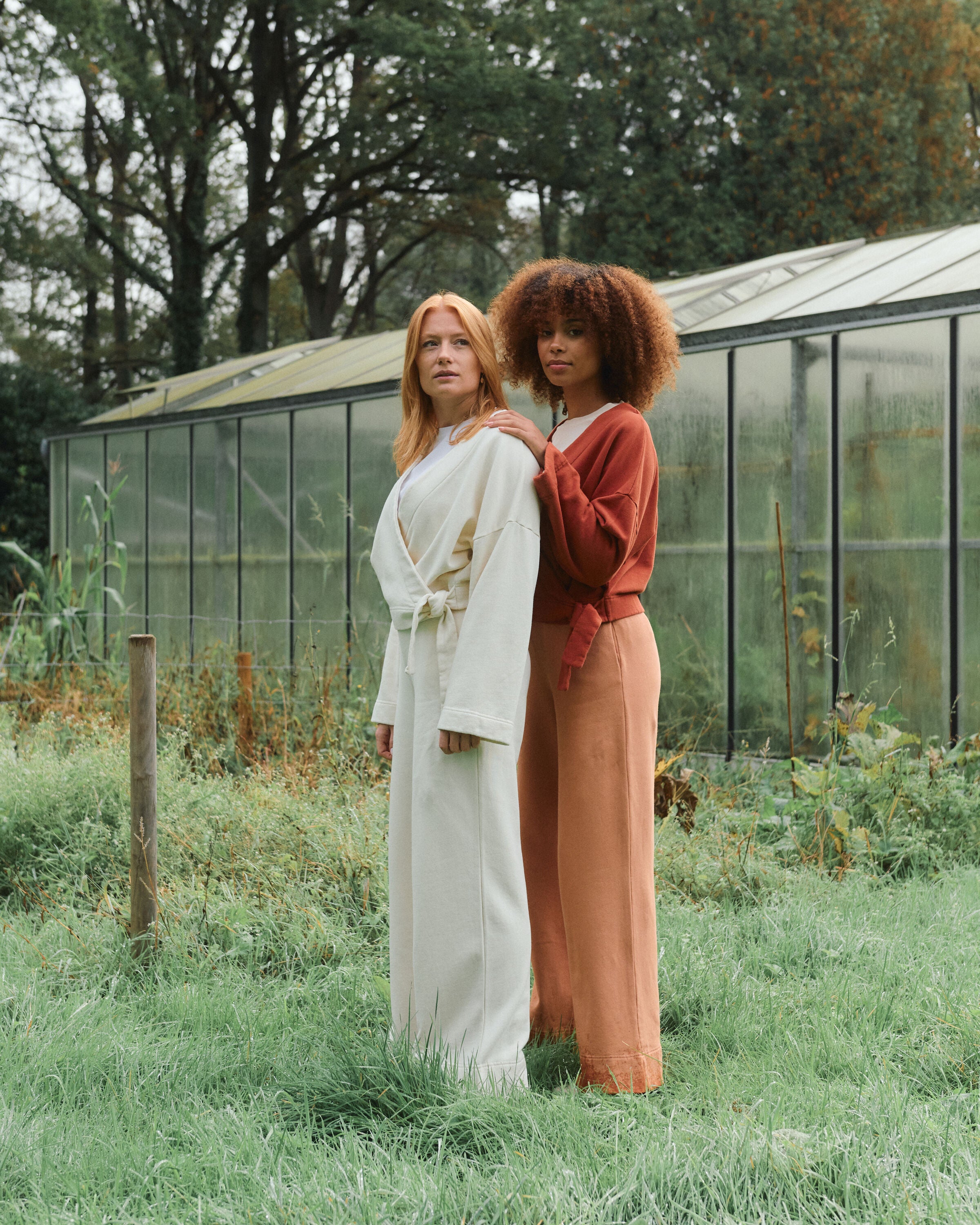 Mila pants | cotton | ecru