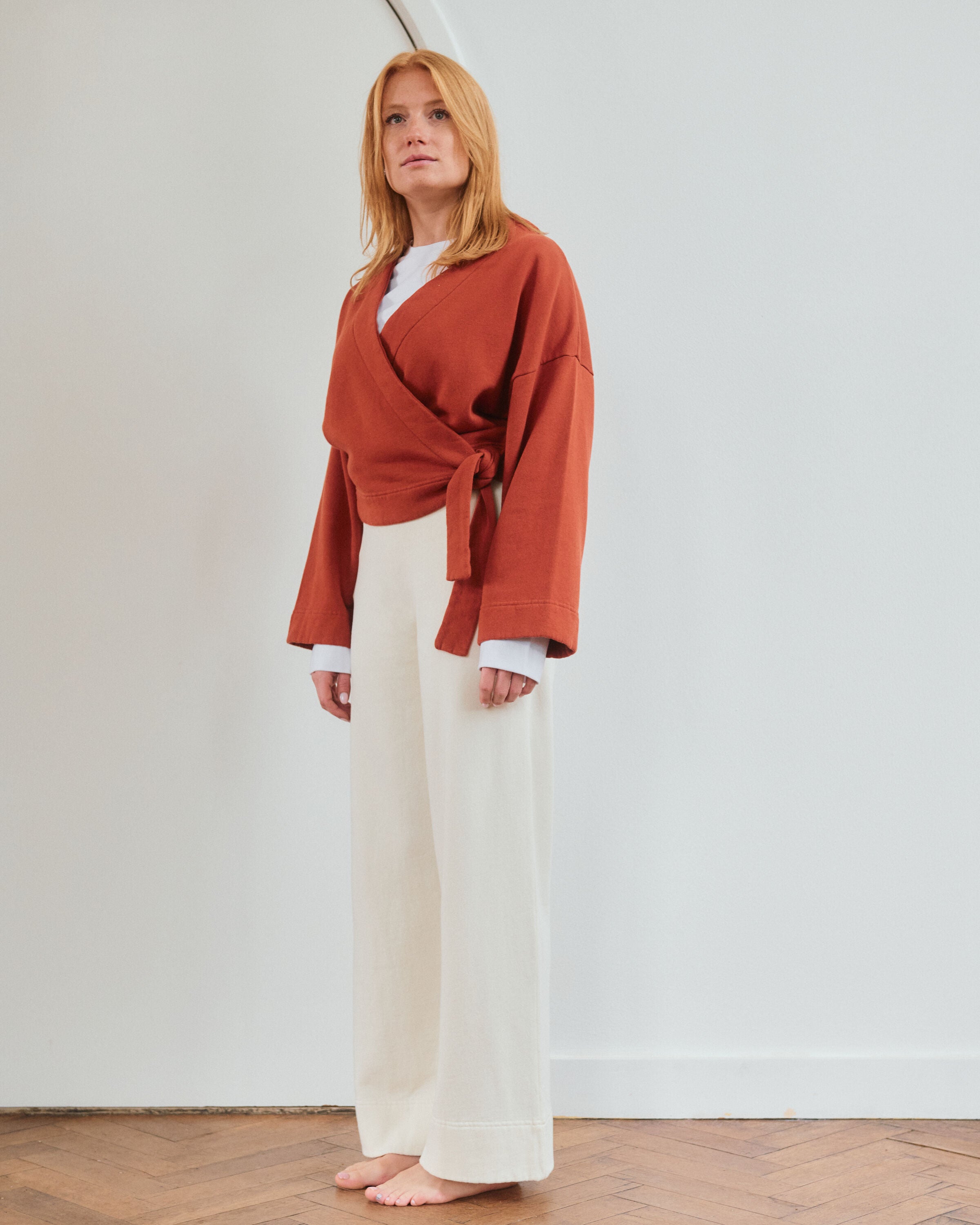 Mila pants | cotton | ecru