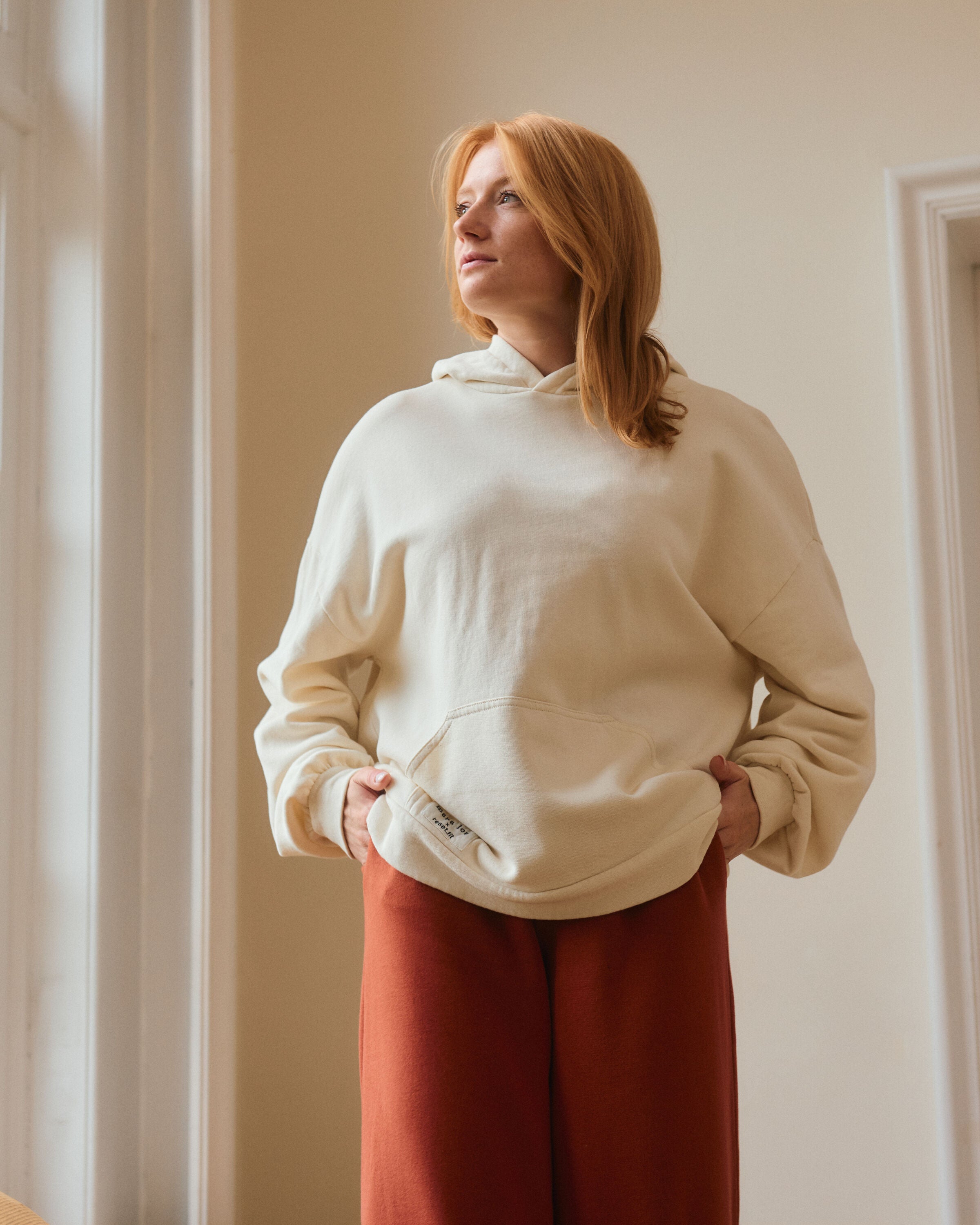 mana loa x reset.fit feelgood hoodie | cotton | ecru 01