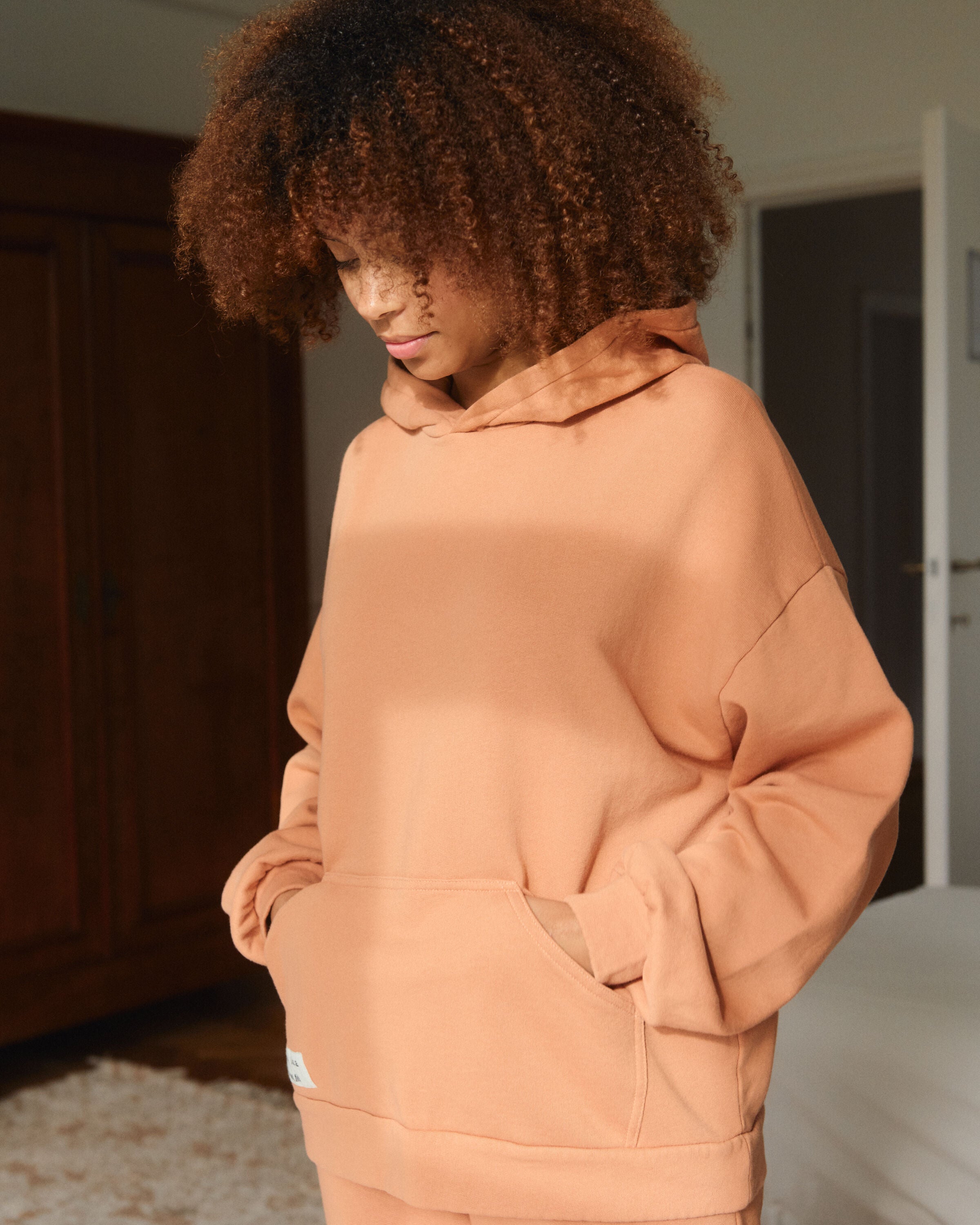 mana loa x reset.fit feelgood hoodie | cotton | sea salt 01